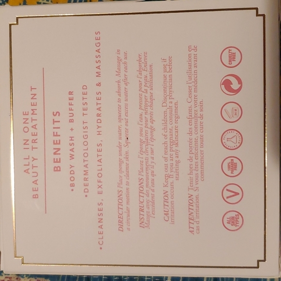 NIB Spongelle-All in One Beauty Treatment, 3oz, Pikake Bloom - Picture 2 of 7